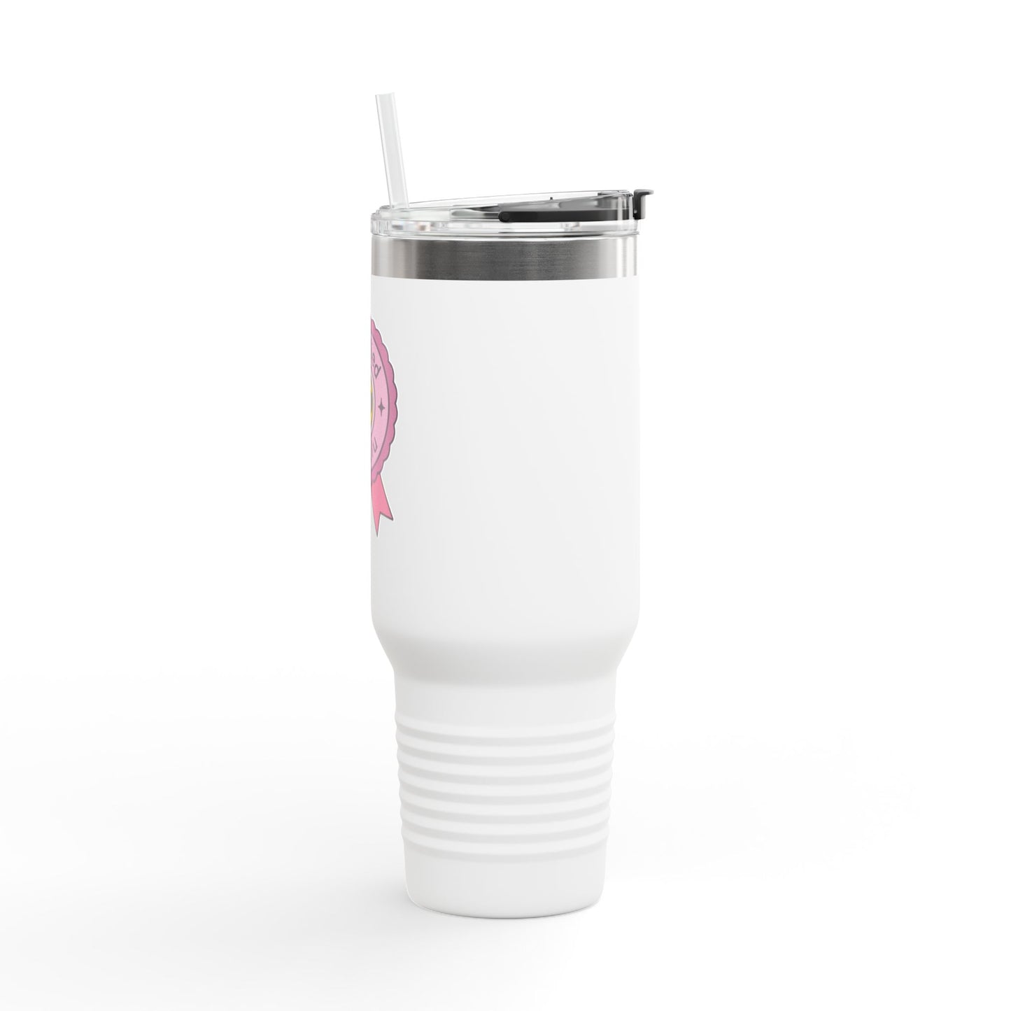 Stylish and delusional: the Certified Delulu 40oz Insulated Tumbler adds a splash of chaos to hydration!