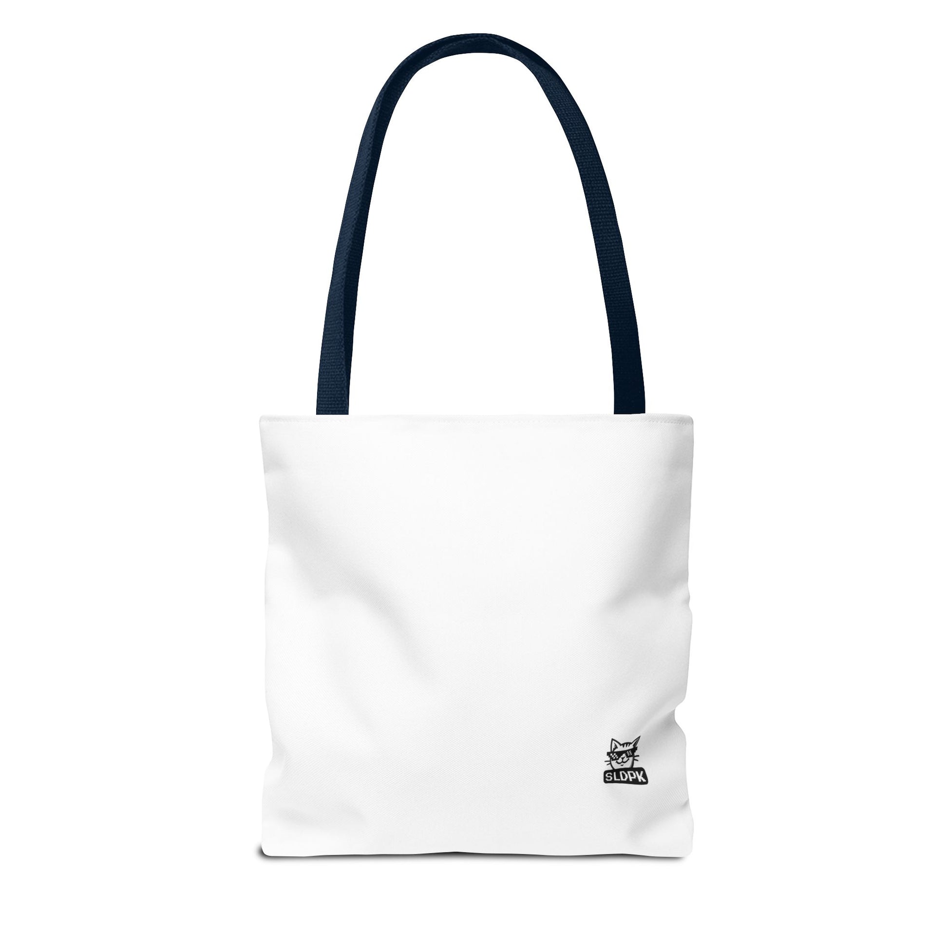 Insider view of 'Just Do It… Tomorrow' tote bag and its vibrant design.