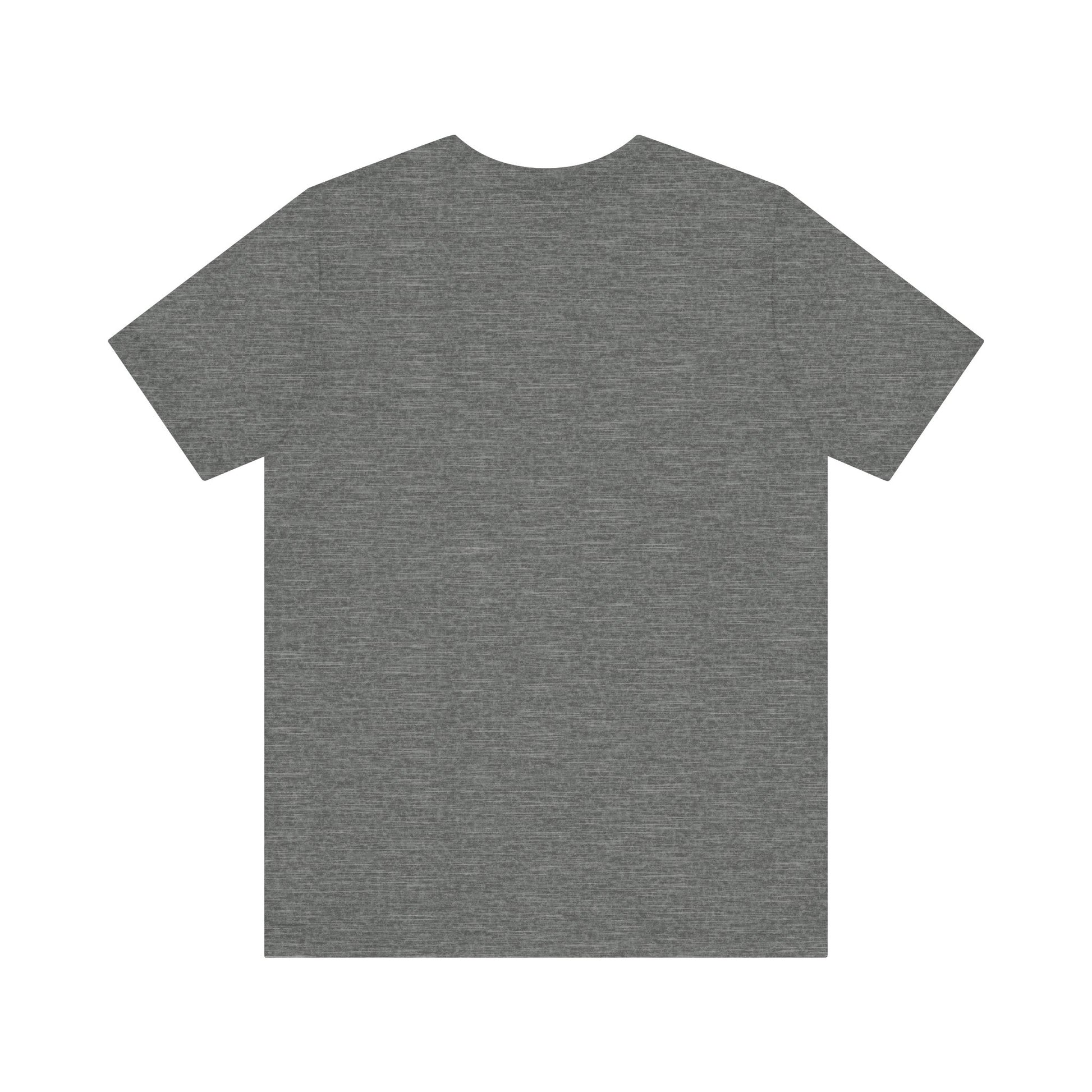 Detail of the Just Do It… Tomorrow Meme Tee on a hanger, illustrating the appeal of this procrastination meme shirt.