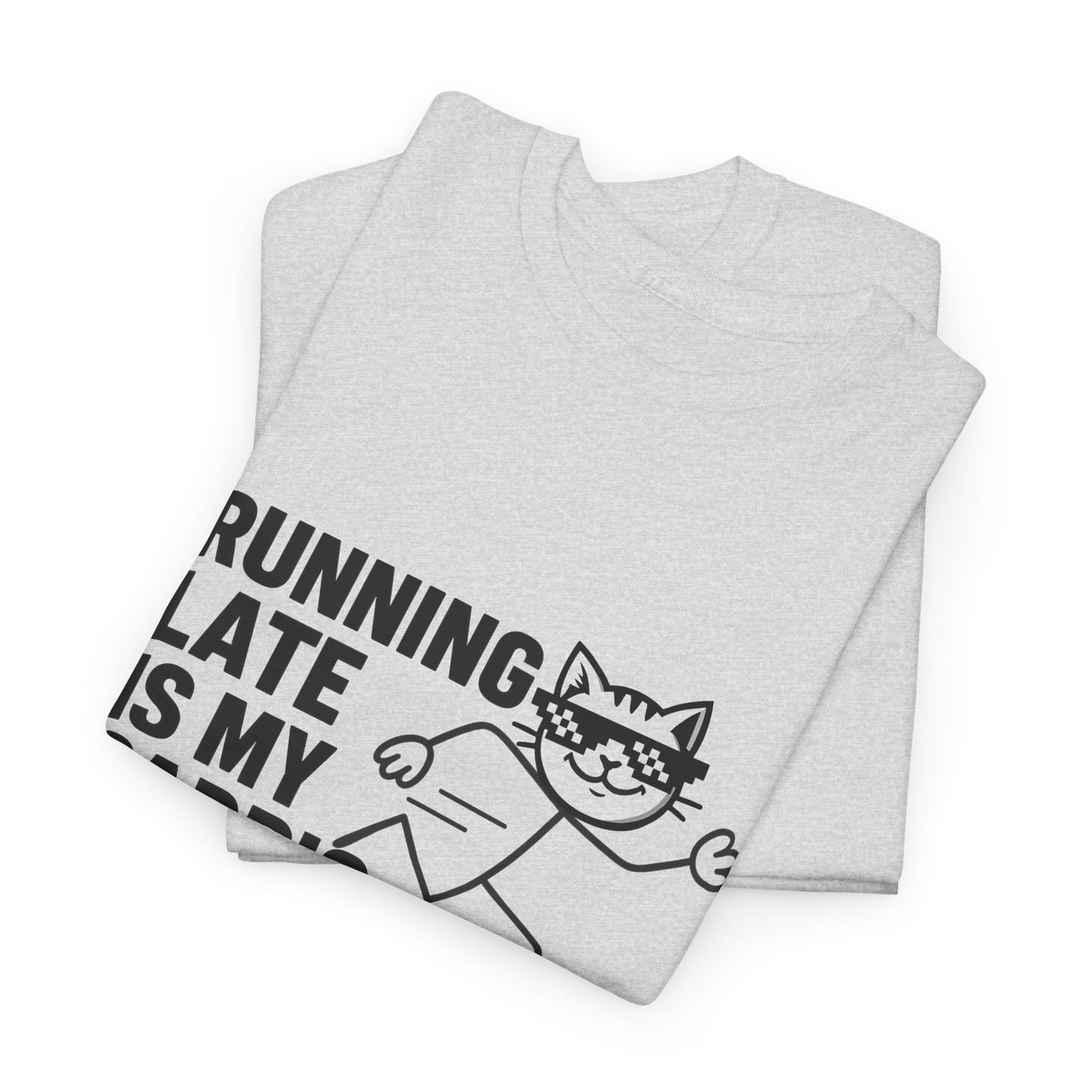 Experience soft chaos with our funny graphic t-shirts like the Running Late Club Tee, made from breathable cotton.