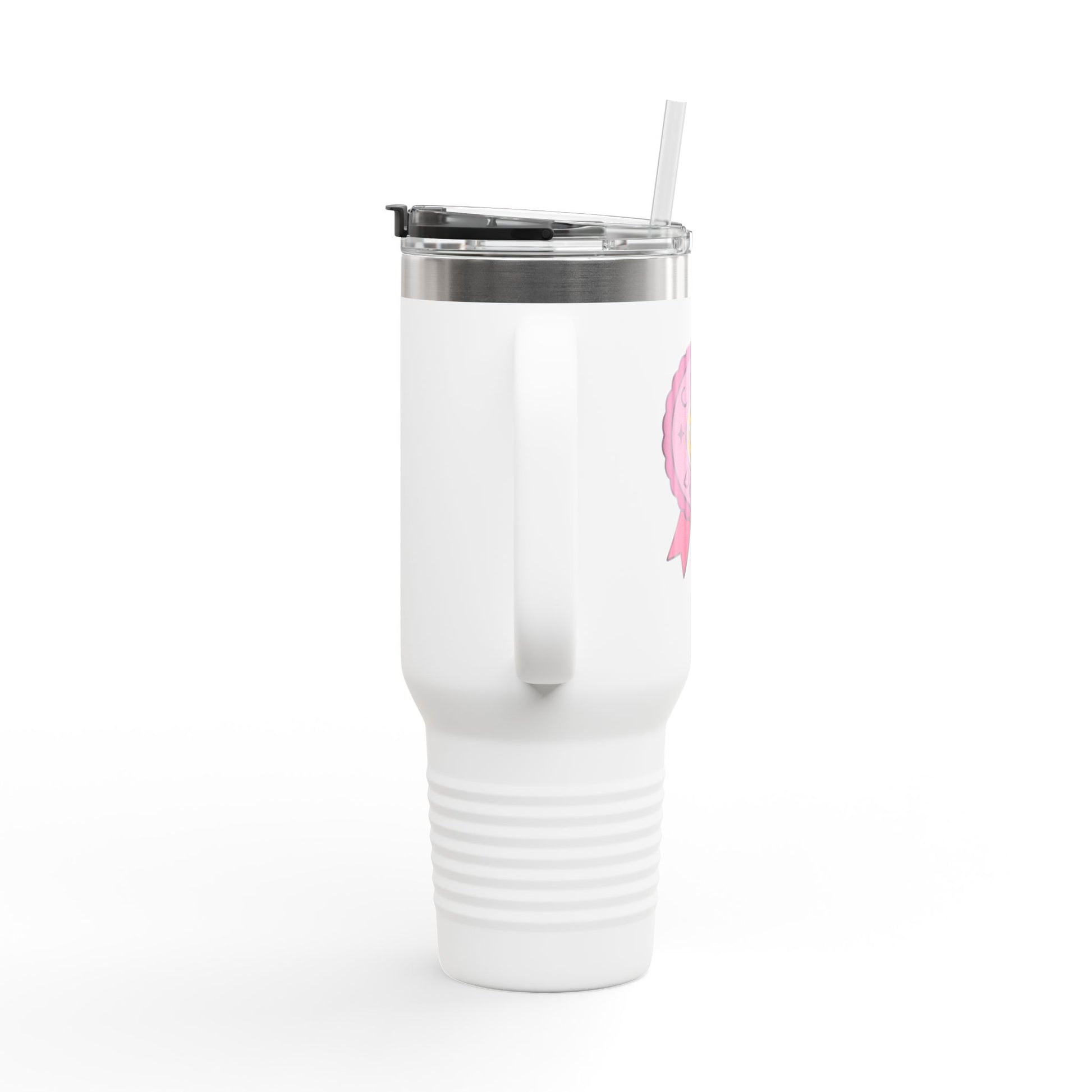 Chill out with the Certified Delulu 40oz Tumbler, featuring double-wall insulation for lasting cold drinks!