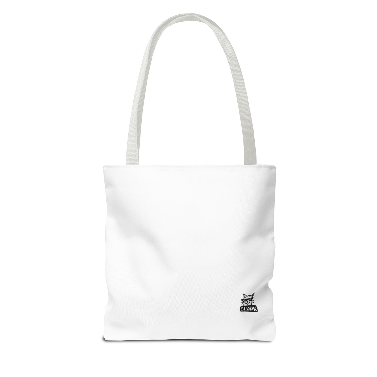 Stylish individual carrying 'Just Do It… Tomorrow' tote bag, embracing a laid-back vibe.