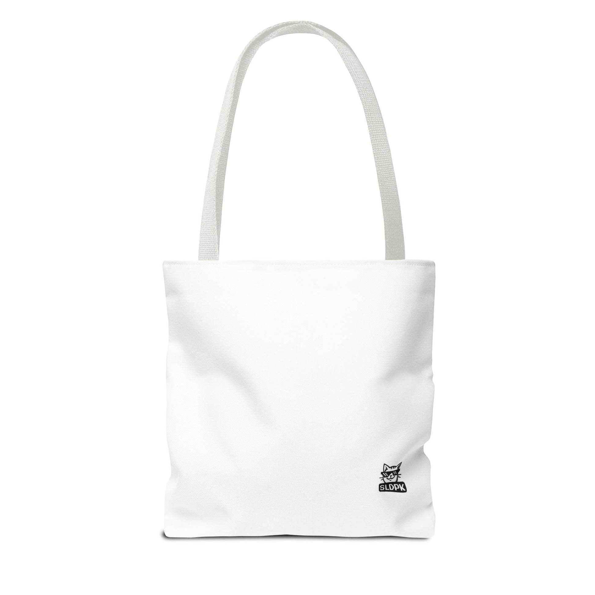 Stylish individual carrying 'Just Do It… Tomorrow' tote bag, embracing a laid-back vibe.